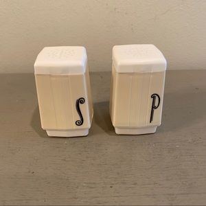 Vintage Mid-Century Salt And Pepper Shakers.